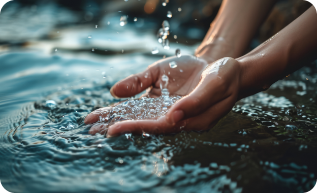 saving water