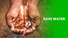 save water